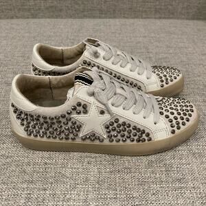 NEW Shu Shop Rock Star Kids Sneakers in Light Grey New in Box Size 5